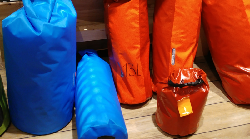Collection of dry bags